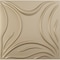Ekena Millwork 19 5/8in. W x 19 5/8in. H Savannah EnduraWall Decorative 3D Wall Panel Covers 2.67 Sq. Ft. WP20X20SVECE - alternate 1